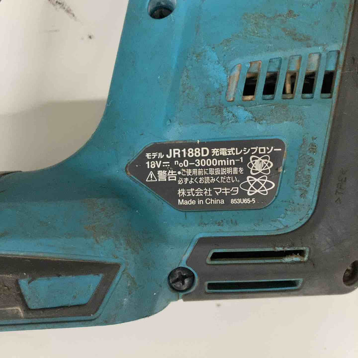 ☆マキタ(makita) コードレスレシプロソー 本体のみ JR188DZ【戸田店】
