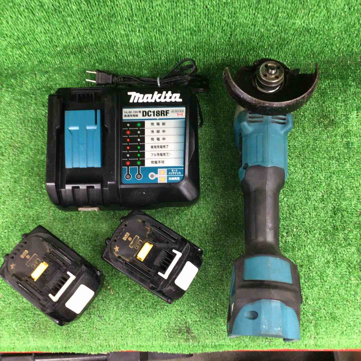 マキタ(makita) 100mmコードレスディスクグラインダ GA412DRGX【川崎店】