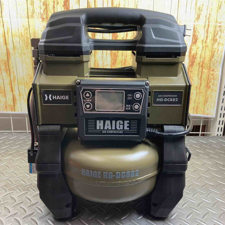ハイガー(HAIGE) 常圧専用エアコンプレッサ モデル：HG-DC882 【川崎店】