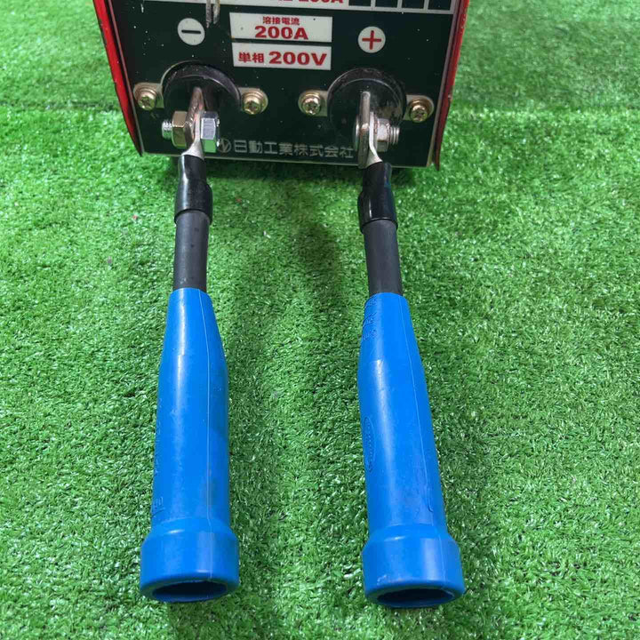 ◇日動 デジタルインバータ溶接機 単相200V専用 DIGITAL-200A アース・ホルダー(3m)付き 直流溶接機【岩槻店】