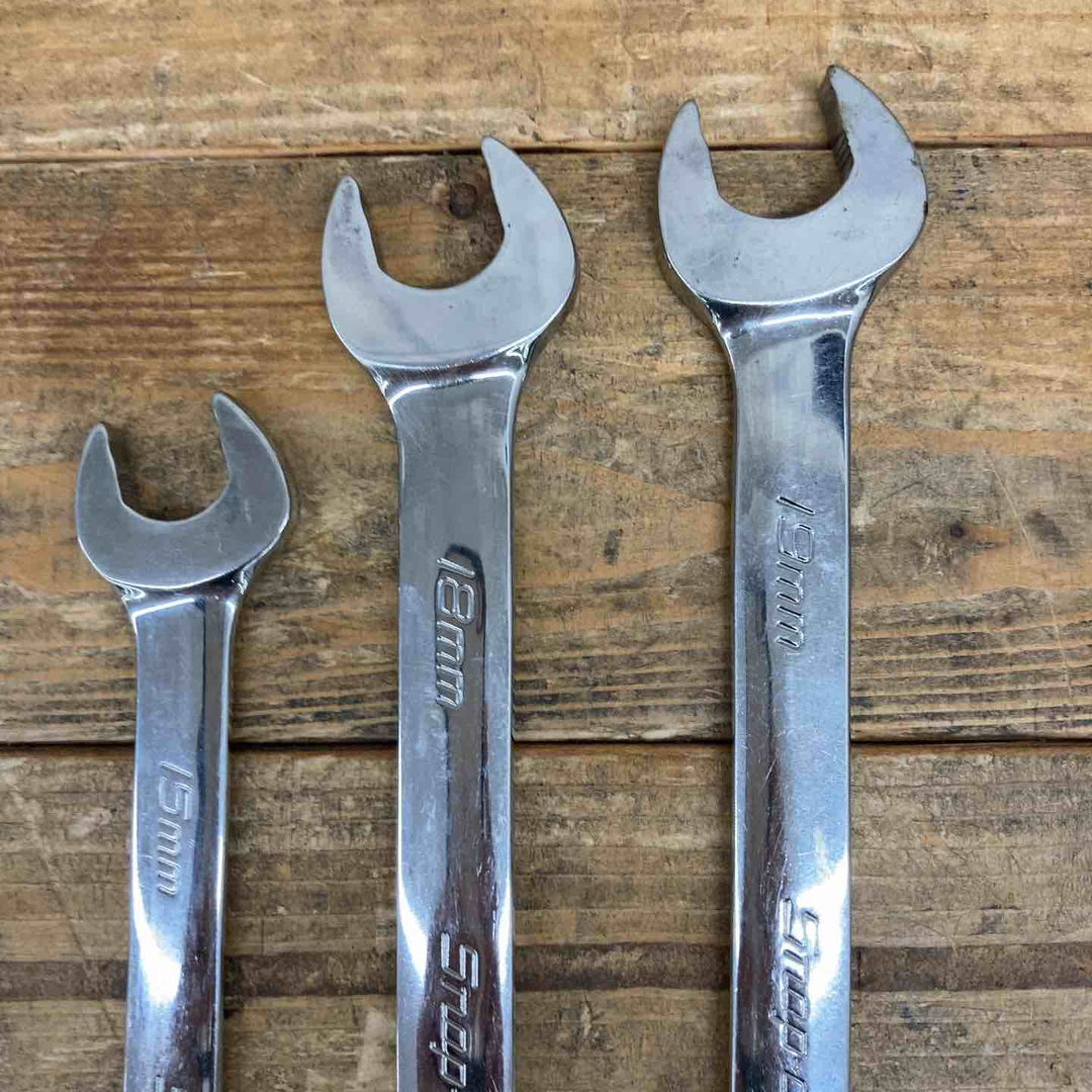 【中古品】 スナップオン (Snap-on) フランクドライブコンビネーションレンチ SOEXM19、18、15、14、13 5本セット ブランド 【東大和店】