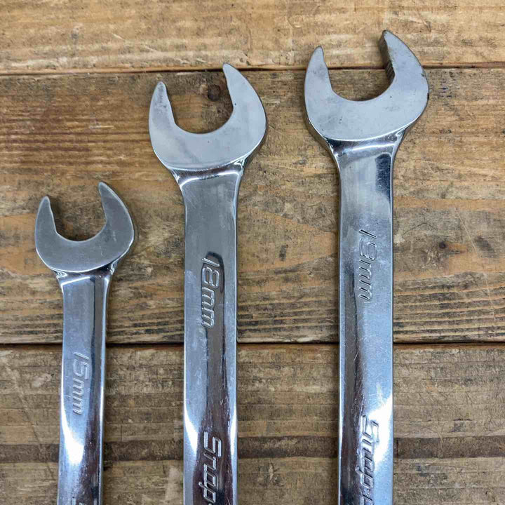 【中古品】 スナップオン (Snap-on) フランクドライブコンビネーションレンチ SOEXM19、18、15、14、13 5本セット ブランド 【東大和店】