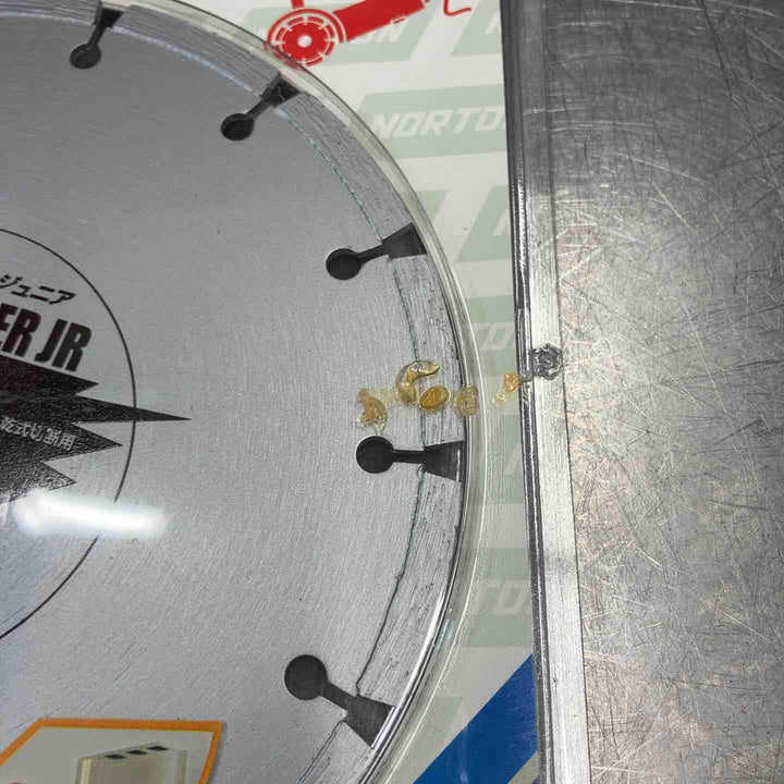 【未使用(店頭展示品)】 ノートン(NORTON) 175mm ダイヤモンドブレード 8枚 【東大和店】