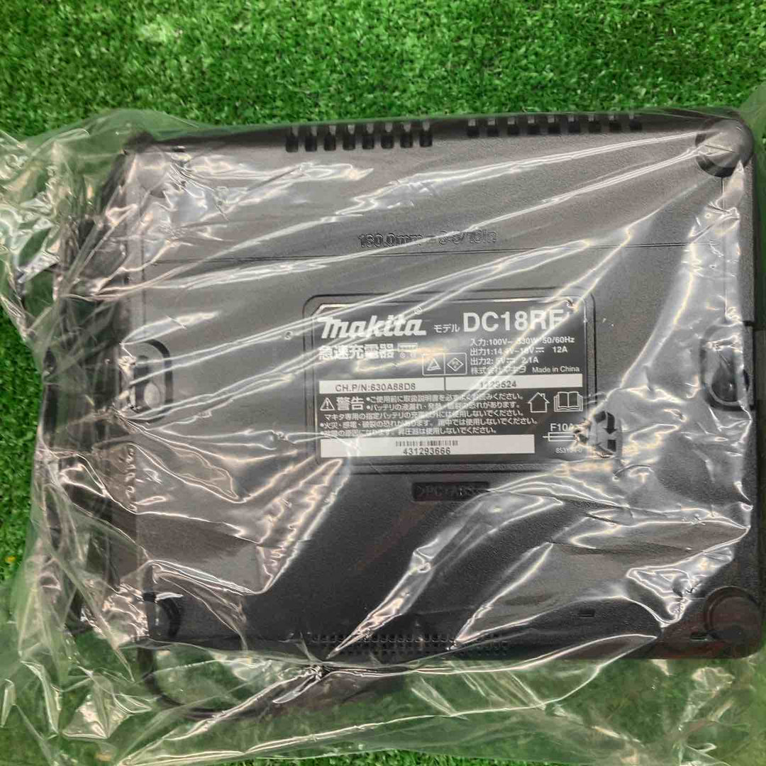 マキタ(makita) リチウムイオンバッテリー 18V/6.0Ah BL1860B×2個 急速充電器 DC18RF セット【川越店】
