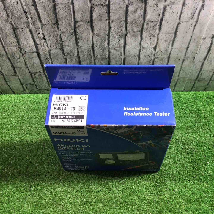 ◇日置電機(HIOKI) アナログメグオームハイテスタ (スイッチなしリード付属) IR4014-10【川口店】