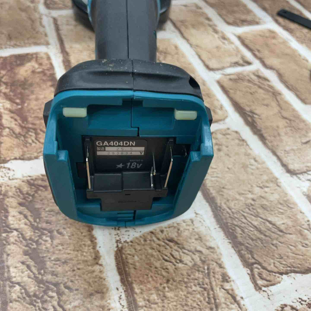 ☆マキタ(makita) 100mmコードレスディスクグラインダ GA404DZN (GA404DN)【所沢店】
