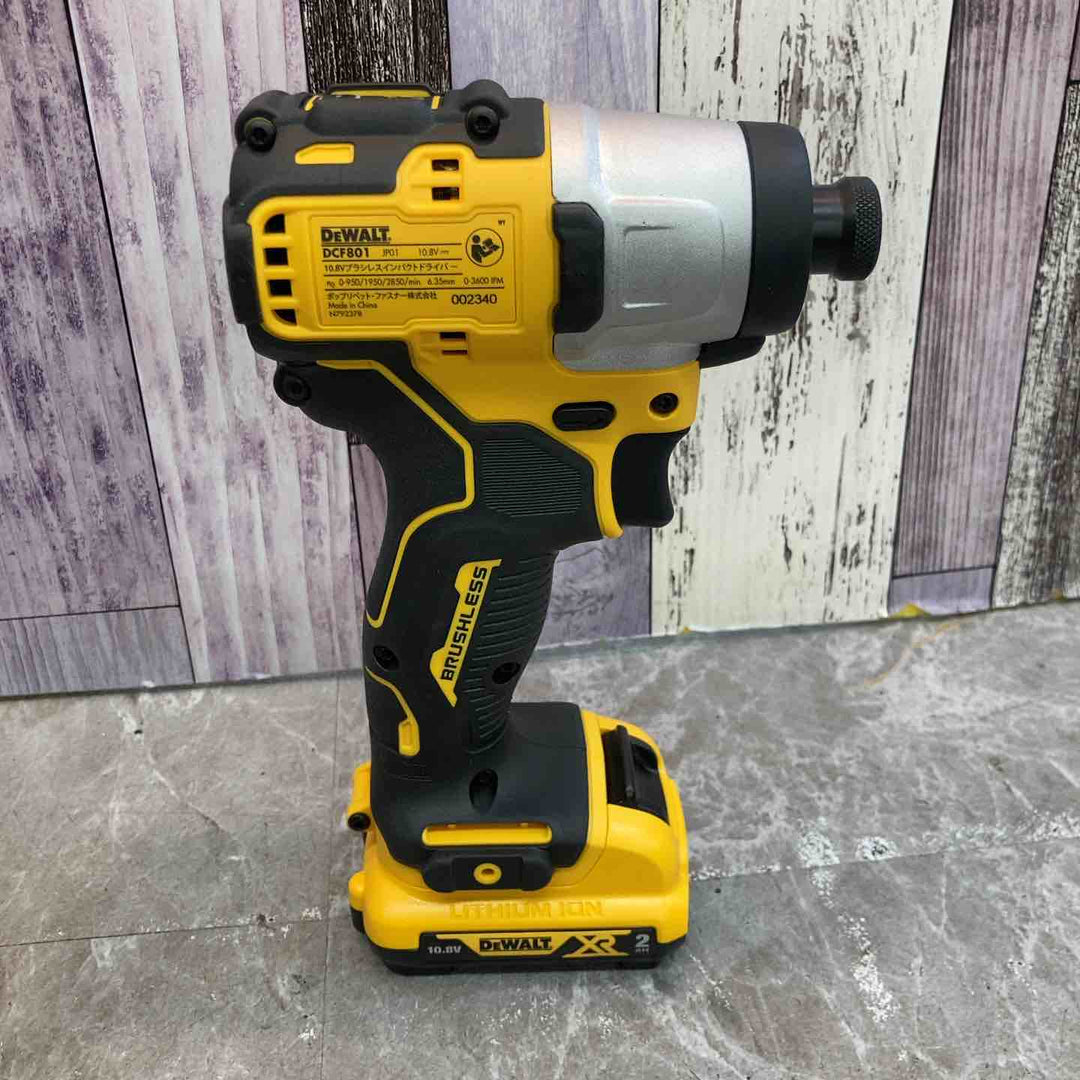◇デウォルト/DEWALT インパクトドライバー　DCF801D2【八潮店】