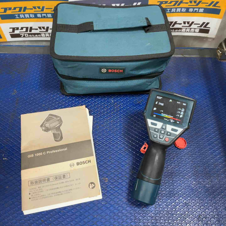 BOSCH(ボッシュ) バッテリー放射温度計(データ転送機能) GIS1000C 【正規品】【草加店】