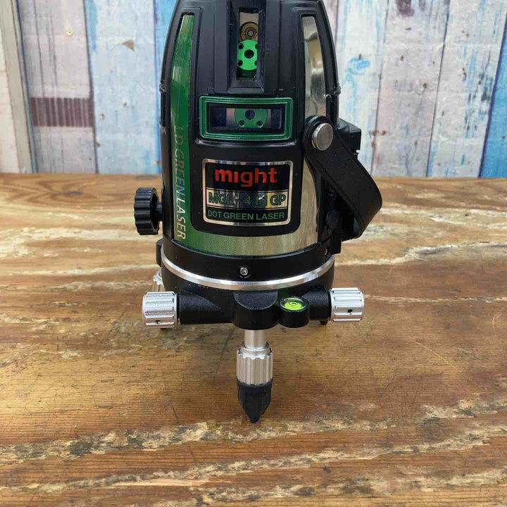 ◇マイト工業(might) グリーンレーザー墨出し器 MGL-411GP 矩十字・横【柏店】