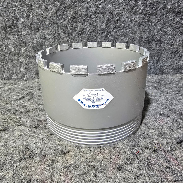 【長期保管品・美品】シブヤ(SHIBUYA) コアドリル ダイヤモンドビット カントレビットⅡ SSSビット 6インチ【桶川店】