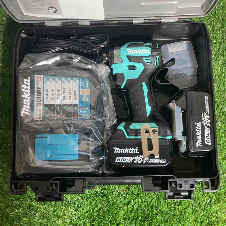 ★マキタ(makita) 18Vコードレスインパクトドライバ TD173DGXTB ターコイズブルー【戸田店】