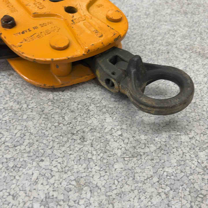スーパーツール ヨコ吊りクランプ 1ton GVC1E GRIP 0-25【八潮店】