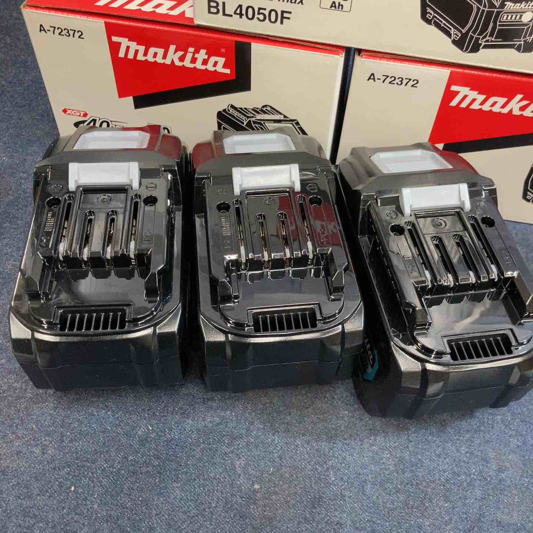 マキタ(makita) リチウムイオンバッテリー 40Vmax/5.0Ah BL4050F 3個セット【八潮店】