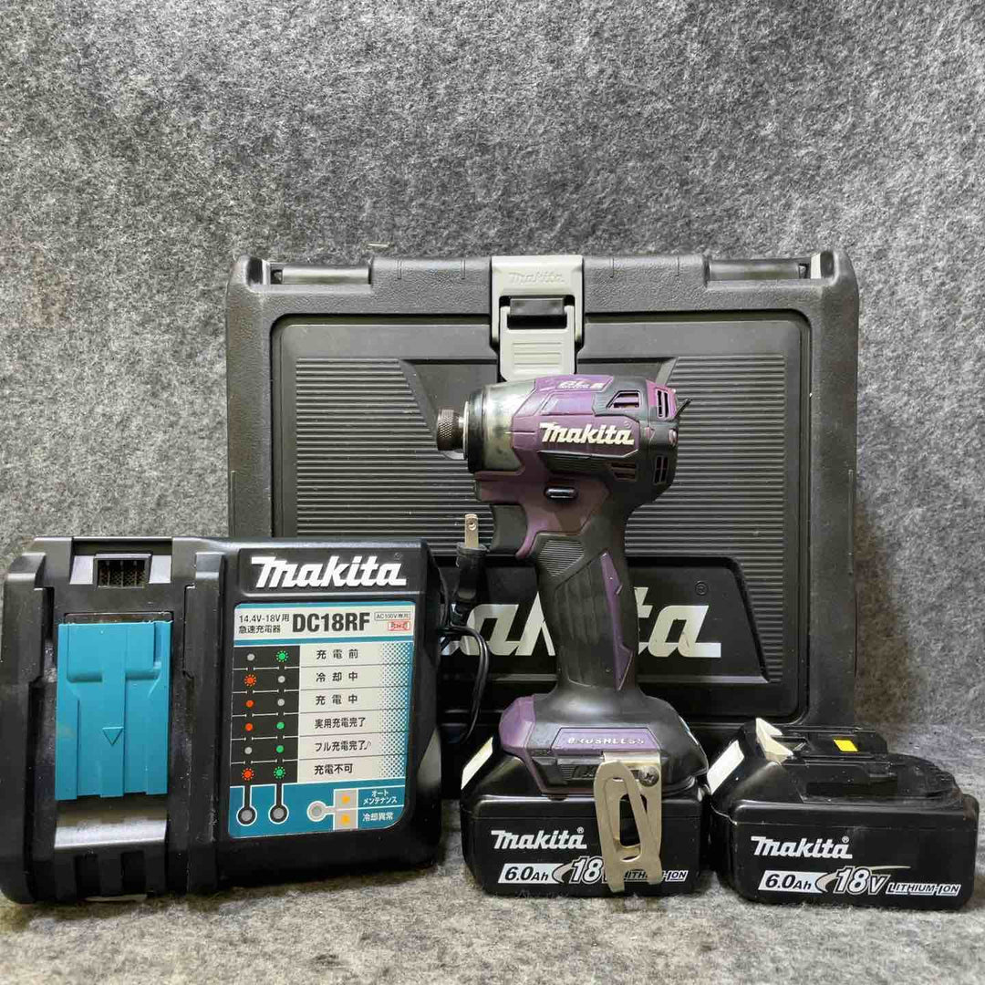 マキタ(makita) コードレスインパクトドライバー TD173DGXAP 限定色オーセンティックパープル【桶川店】