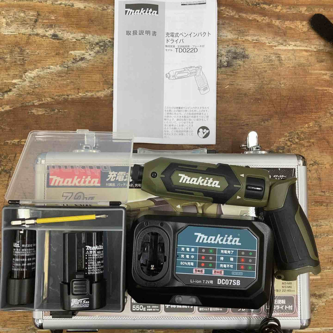 ★マキタ(makita) コードレスペンインパクトドライバー TD022DSHXO【柏店】