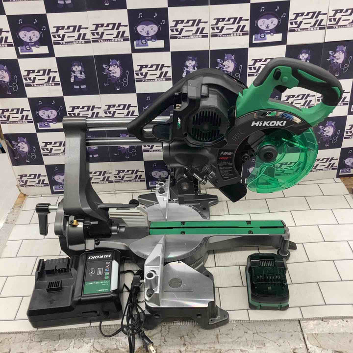 ★ハイコーキ(HIKOKI ※旧:日立工機) コードレス卓上スライド丸ノコ C3606DRB(K)(XPSZ)【所沢店】