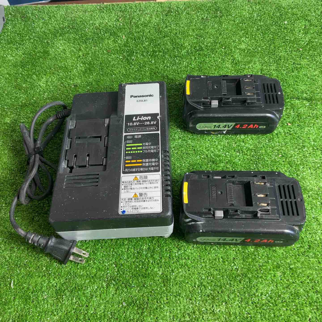★パナソニック(Panasonic) コードレス全ネジカッター EZ45A8PN2G-B【草加店】