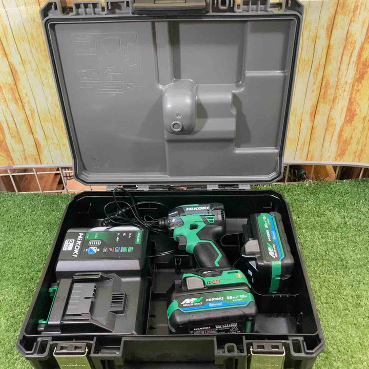 ★ハイコーキ(HIKOKI ※旧:日立工機) コードレスインパクトドライバ アグレッシブグリーン WH36DD(2XHLSZ)【川崎店】
