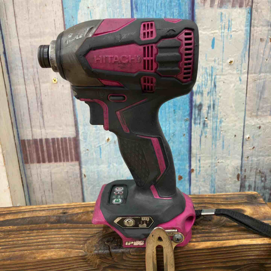 【中古品】★ハイコーキ(HIKOKI ※旧:日立工機) コードレスインパクトドライバー WH14DDL2(NN)(R) 14.4V フルセット【柏店】
