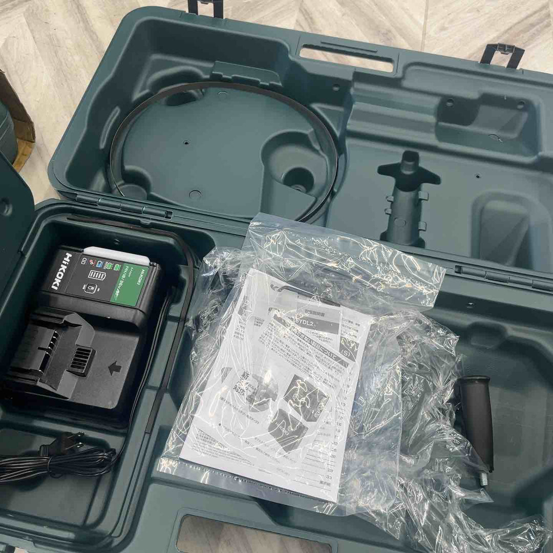 HiKOKI(ハイコーキ) 18V コードレスロータリバンドソー 新型マルチボルト蓄電池１個・急速充電器・ケース付 CB18DBL(S)(LXPKZ)【越谷店】