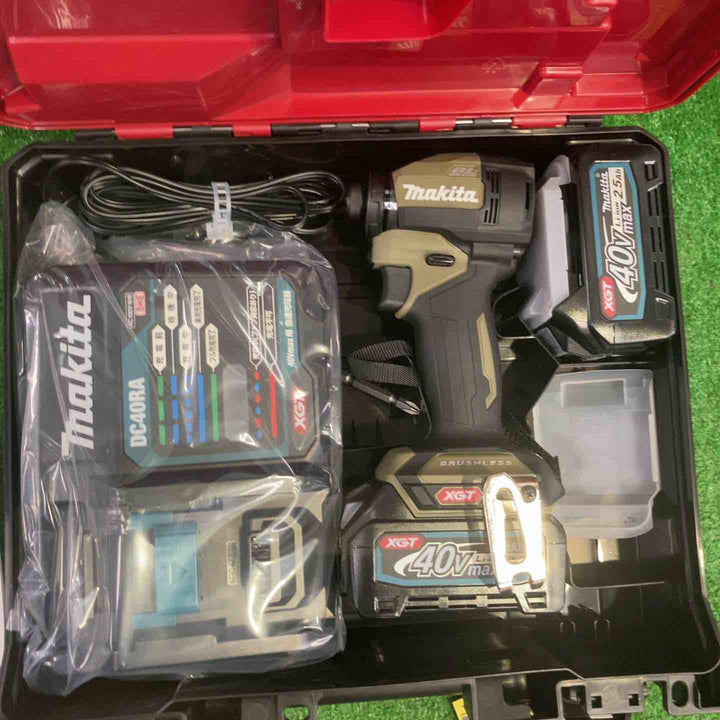 ★マキタ(makita) 40Vmaxコードレスインパクトドライバー TD005GRDXO【町田店】