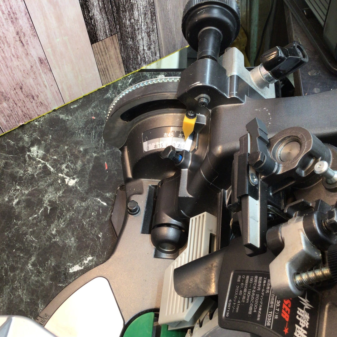 ★ハイコーキ(HIKOKI ※旧:日立工機) コードレス卓上スライド丸のこ C3607DRA(NN)【八潮店】