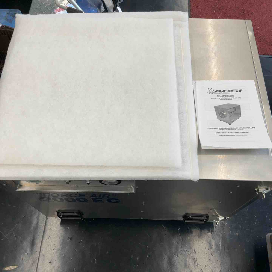 【店頭受取り限定】※備考欄要確認 FORCE AIR 負圧除塵機 2000EC【藤沢店】