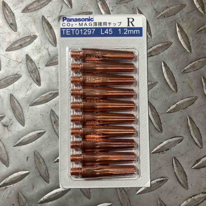 Panasonic パナソニック CO2・MAG溶接用チップ L45 1.2mm TET01297 R 100個入り【草加店】