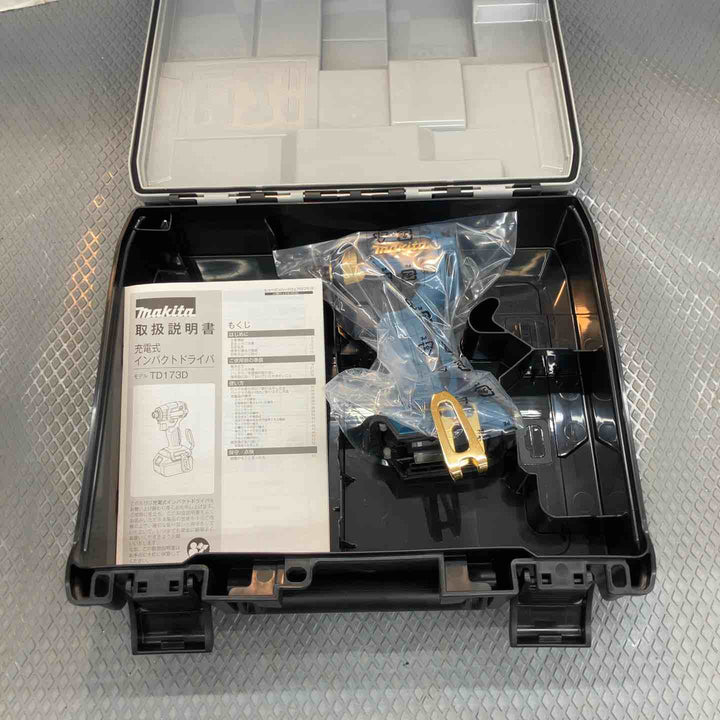 ◇マキタ(makita) コードレスインパクトドライバー TD173DZPB LXT20周年記念限定カラー プレミアムブルー 本体のみ【所沢店】