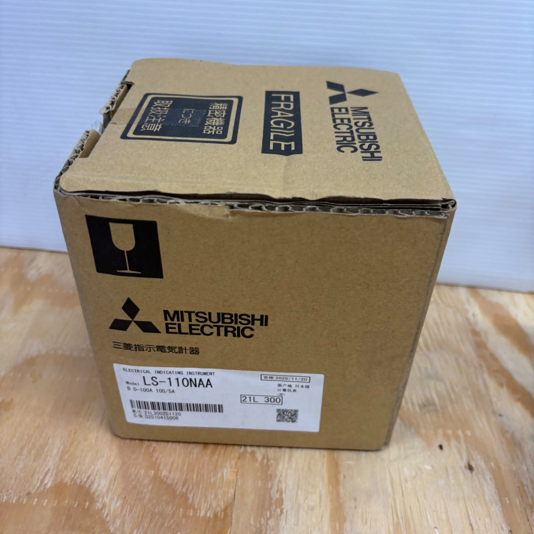 【未使用品】三菱 交流電流計 LS-110NAA【電材館越谷店】