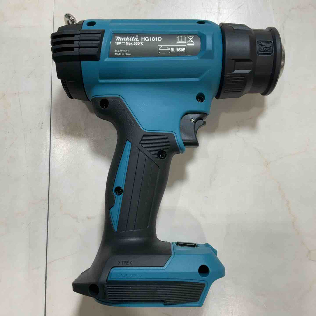 マキタ(makita) 充電式ヒートガン HG181DZK バッテリBL1860B×2個+充電器DC18RFセット【川口店】