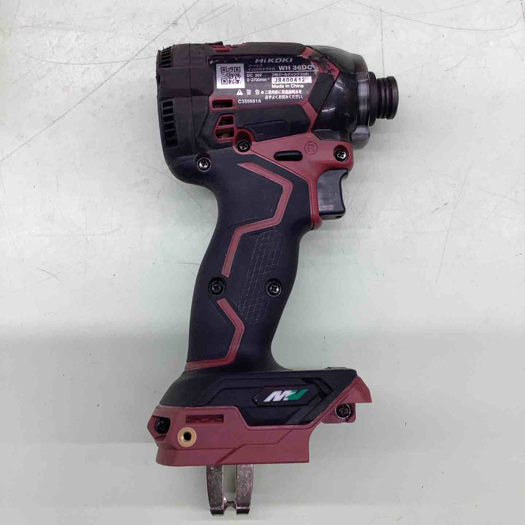 ★ハイコーキ(HIKOKI ※旧:日立工機) コードレスインパクトドライバー WH36DC(NNR)【越谷店】