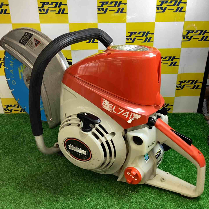 ◇新ダイワ(Shindaiwa) エンジンカッター スタンダードタイプ ECL7412S-CD【越谷店】