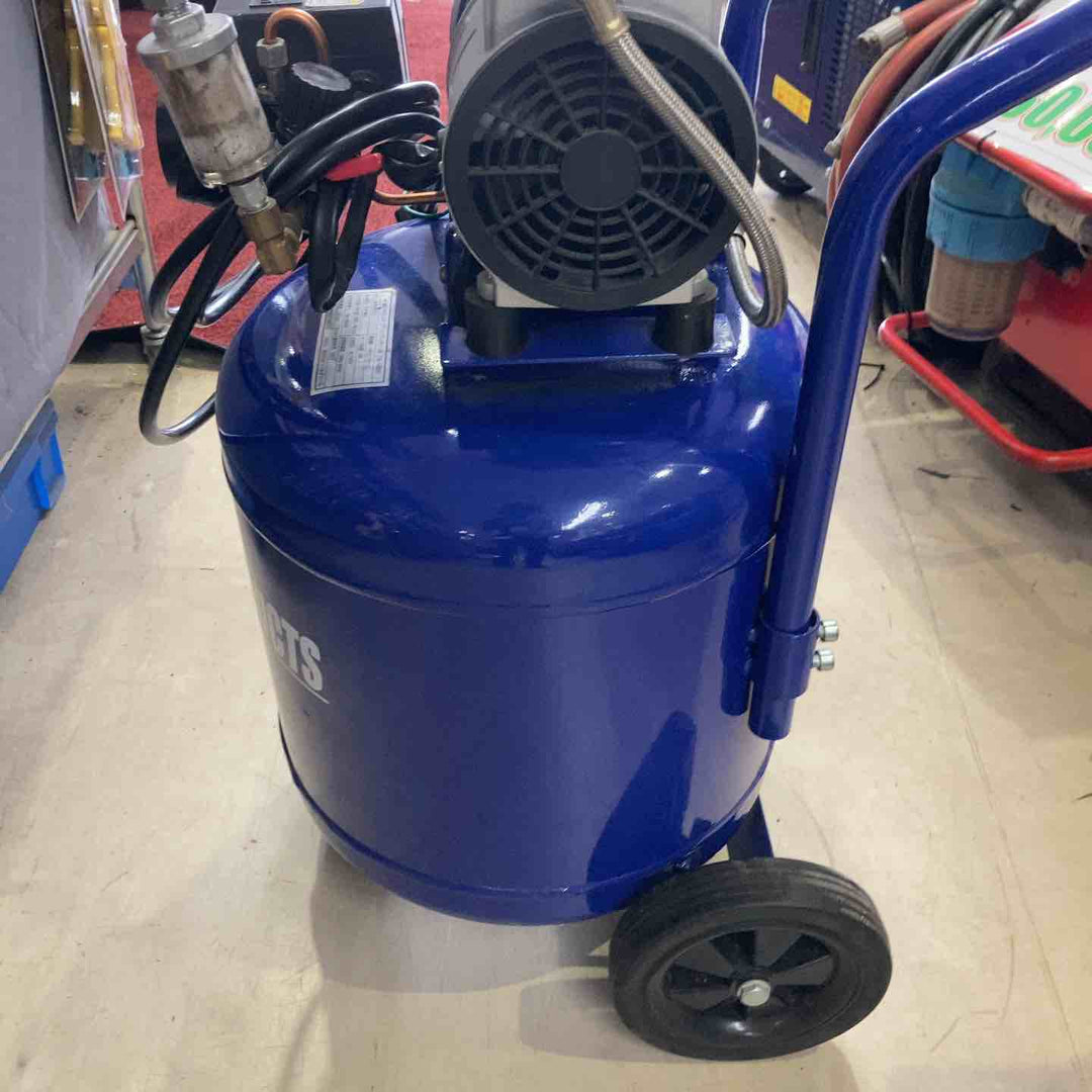 【店頭受取り限定】◇アストロプロダクツ 縦型 サイレント エアコンプレッサー 38L ブルー【町田店】