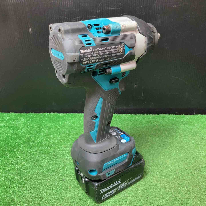 【中古】★マキタ(makita) コードレスインパクトレンチ TW700DZ バッテリー1個付き【岩槻店】