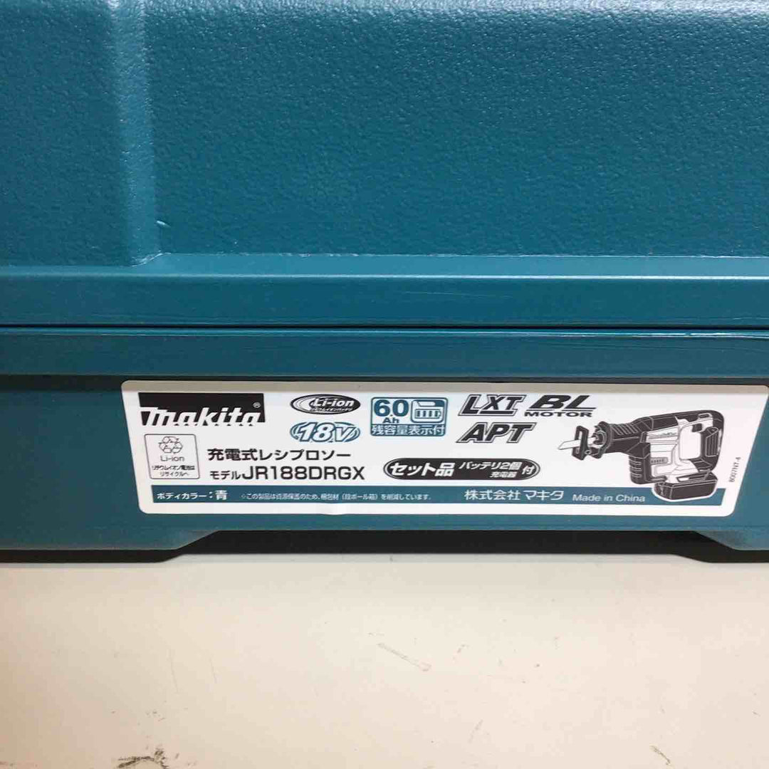★マキタ(makita) コードレスレシプロソー JR188DRGX【戸田店】