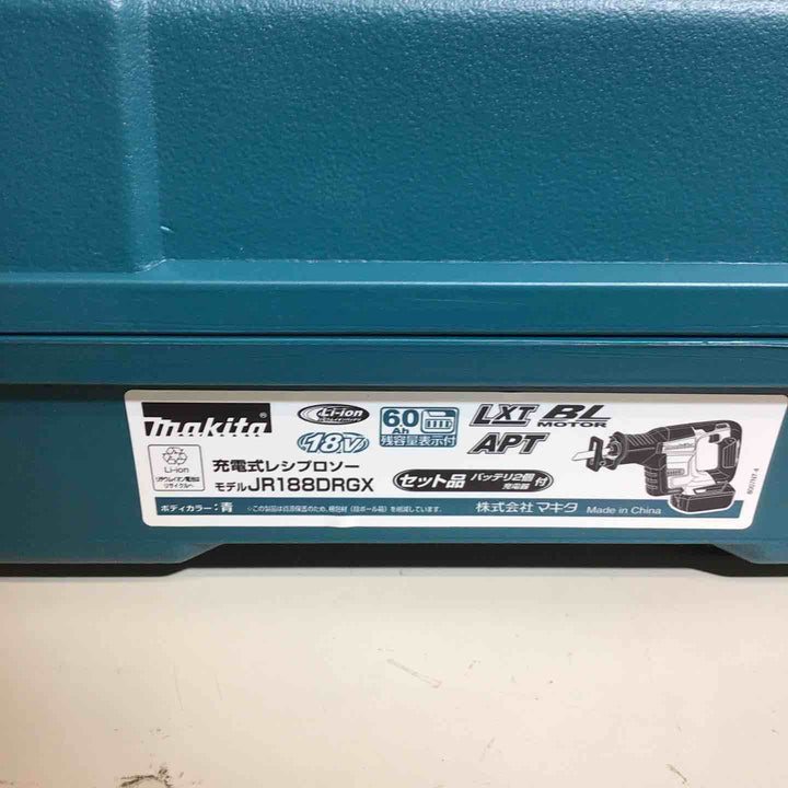 ★マキタ(makita) コードレスレシプロソー JR188DRGX【戸田店】