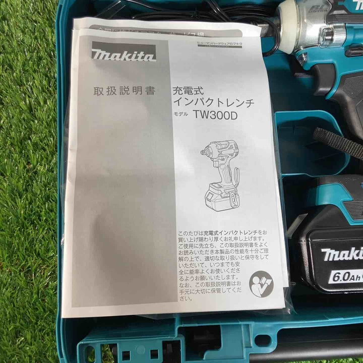 ★マキタ(makita)18Vコードレスインパクトレンチ TW300DRGX 純正バッテリ付き【戸田店】