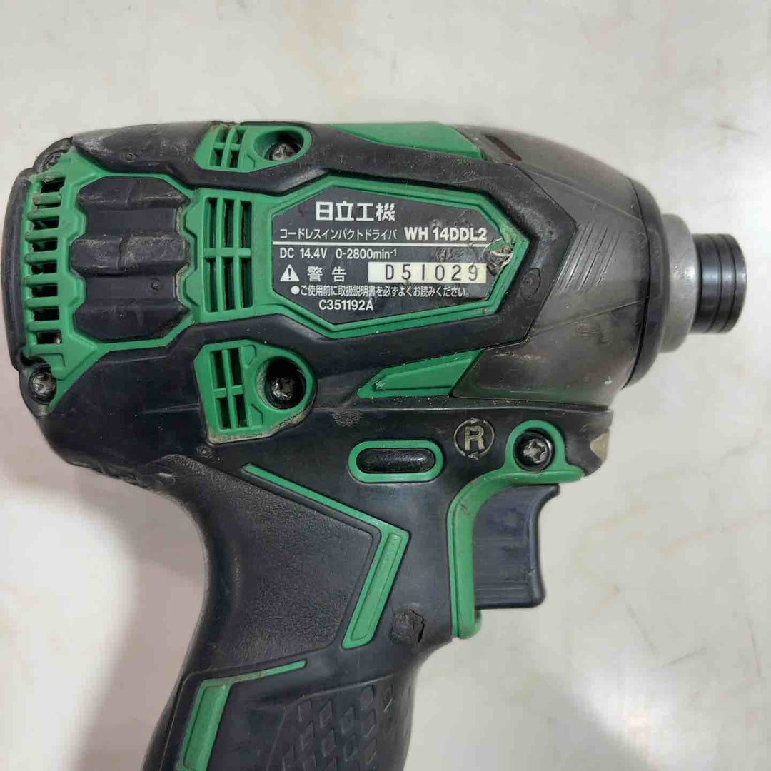 ★ハイコーキ(HIKOKI ※旧:日立工機) コードレスインパクトドライバー WH14DDL2(2LYPK)(L) マルチボルト【川口店】