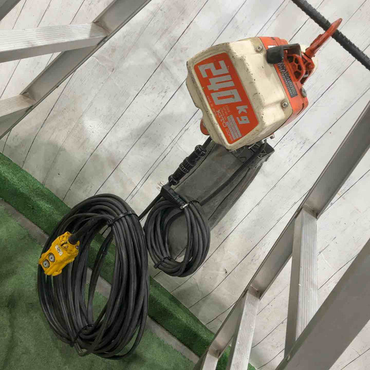 【店頭受取り限定】★KITO(キトー) チェーンブロック ED24S 動作確認済【川口店】