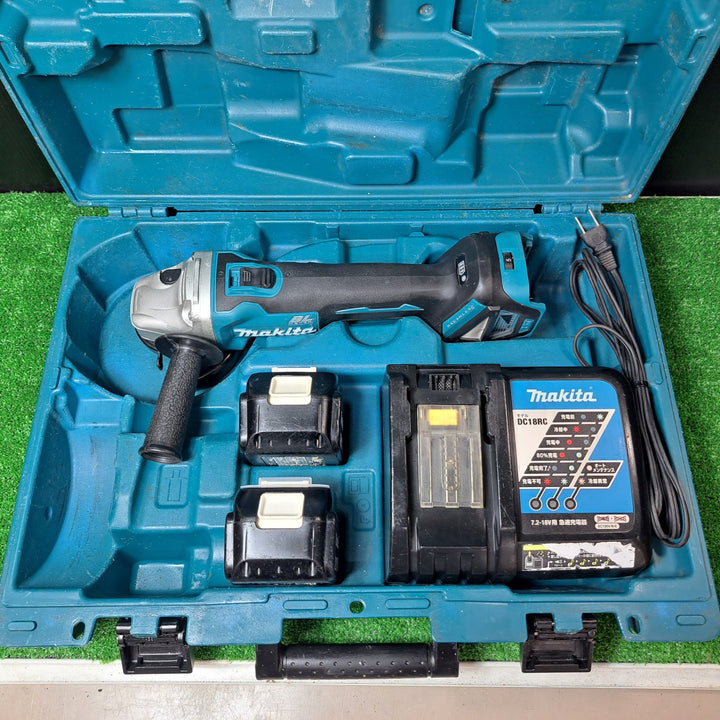 ★マキタ(makita) 100mmコードレスディスクグラインダ GA412DRGX【岩槻店】