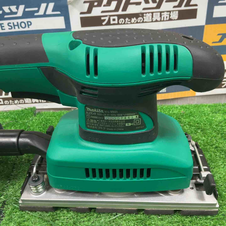 ◇マキタ(makita) 仕上げサンダ M931【草加店】
