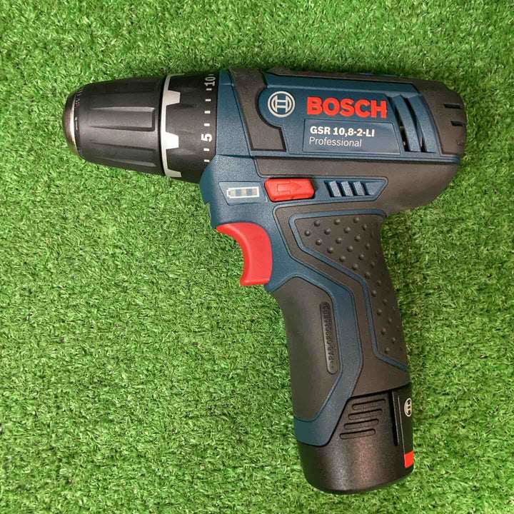 【美品】BOSCH(ボッシュ) 10.8Vバッテリードライバードリル GSR10.8-2-LI 充電器・バッテリー2個付き！【岩槻店】