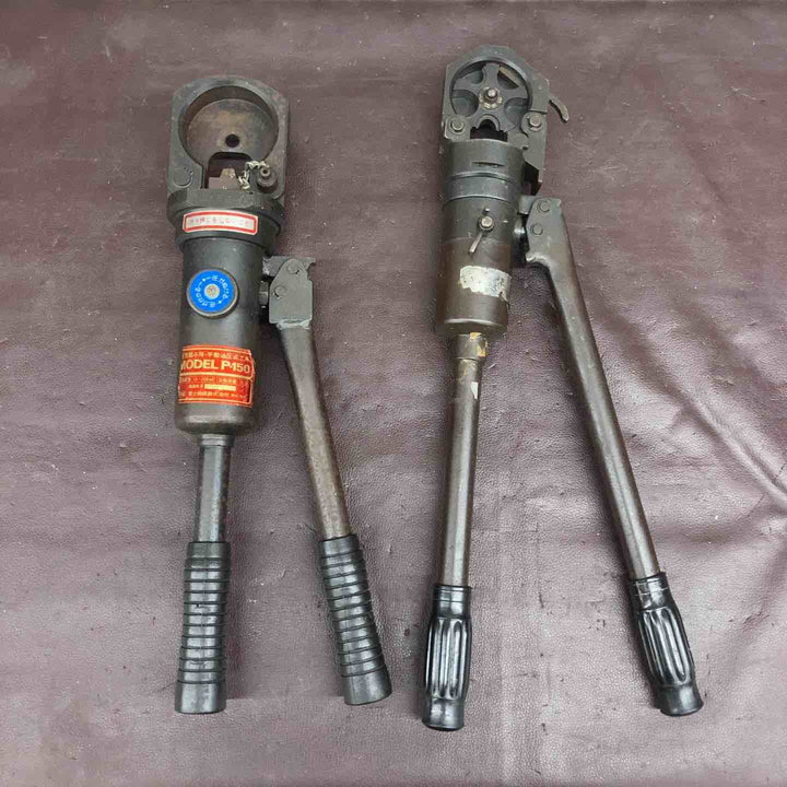 【中古品】手動油圧式工具2個セット P-150 型式不明 端子圧着【東大和店】
