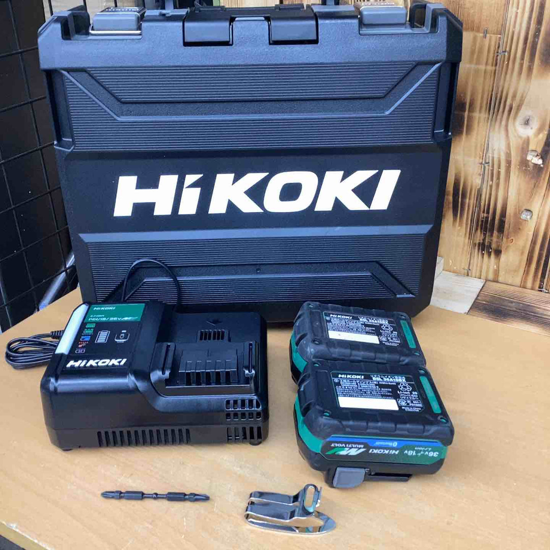 ★ハイコーキ(HIKOKI ※旧:日立工機) コードレスインパクトドライバ アグレッシブグリーン WH36DD(2XHLSZ)【越谷店】