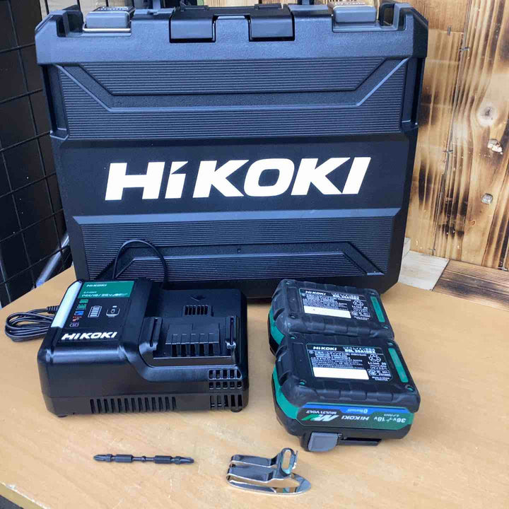 ★ハイコーキ(HIKOKI ※旧:日立工機) コードレスインパクトドライバ アグレッシブグリーン WH36DD(2XHLSZ)【越谷店】