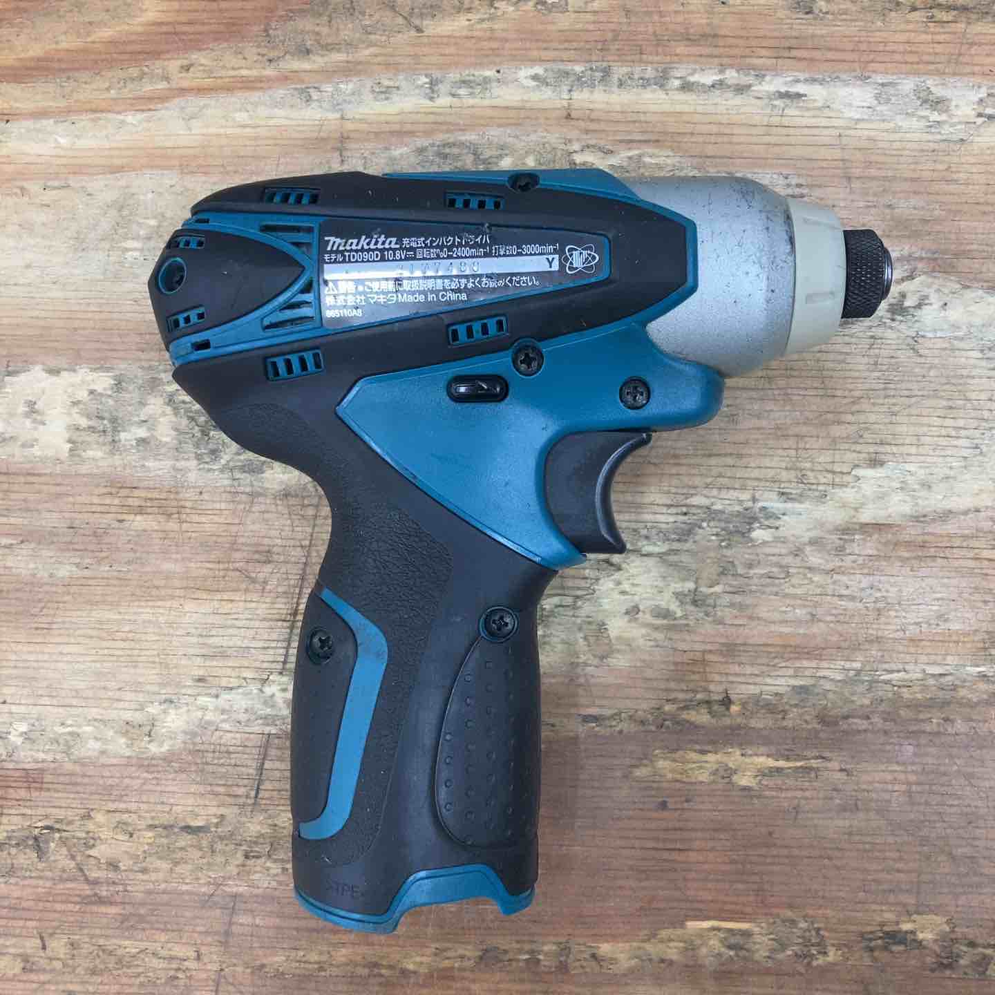 マキタ Makita td090d 中古 インパクトドライバー ☆中古品☆makita マキタ 10.8V 充電式インパクトドライバー TD090D