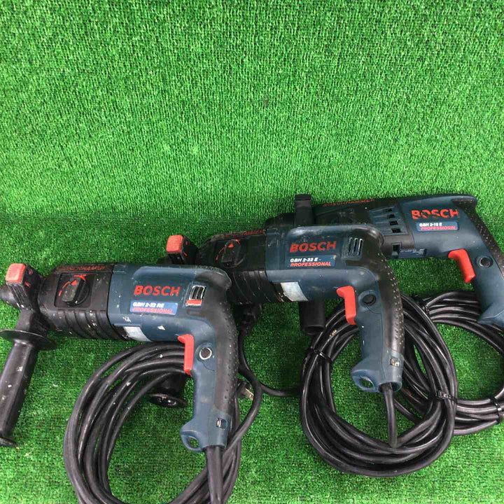 BOSCH ハンマドリル GBH2-18E/GBH2-22E/GBH2-22RE 3点セット