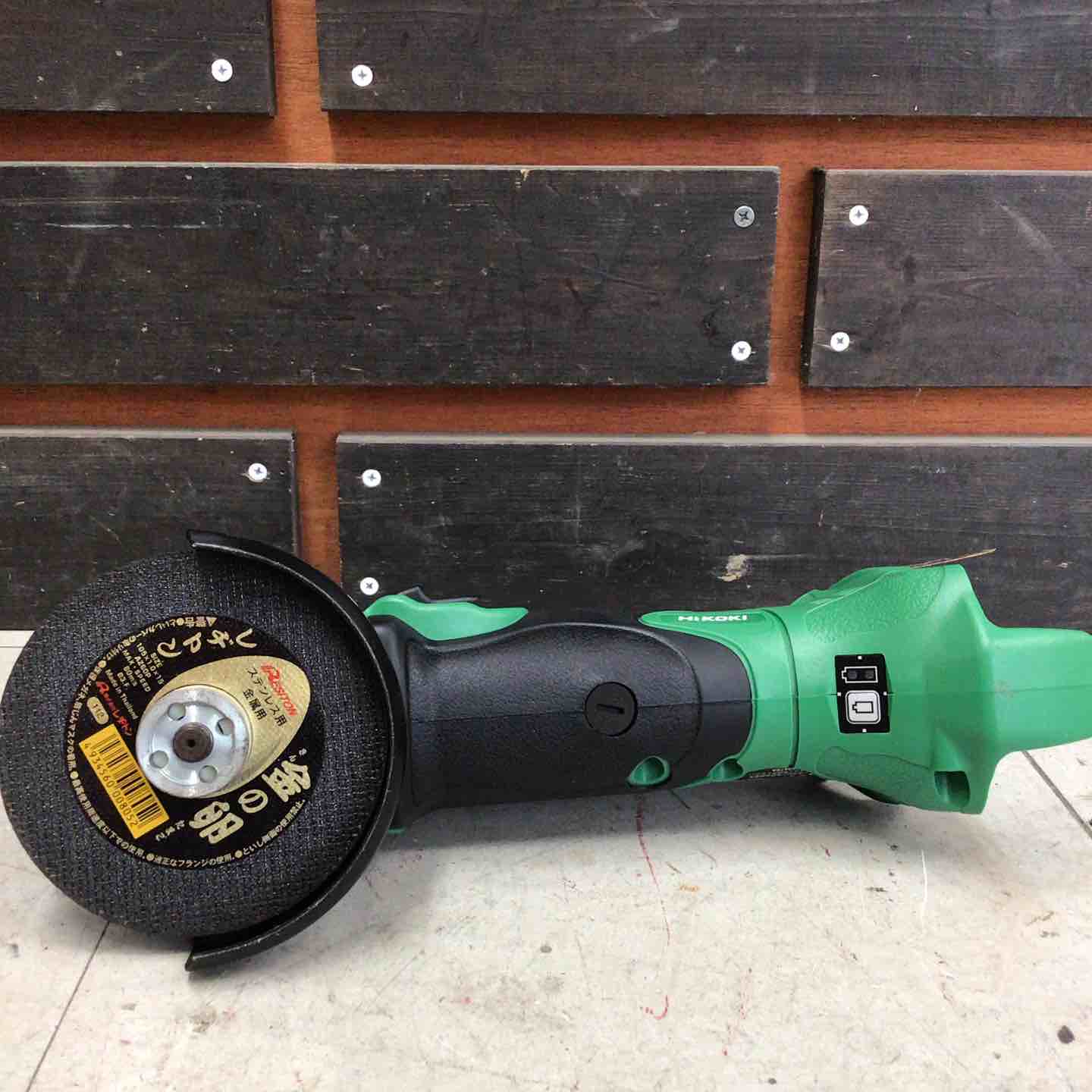 中古品】 ハイコーキ/HIKOKI ※旧:日立工機 100mmコードレスディスク