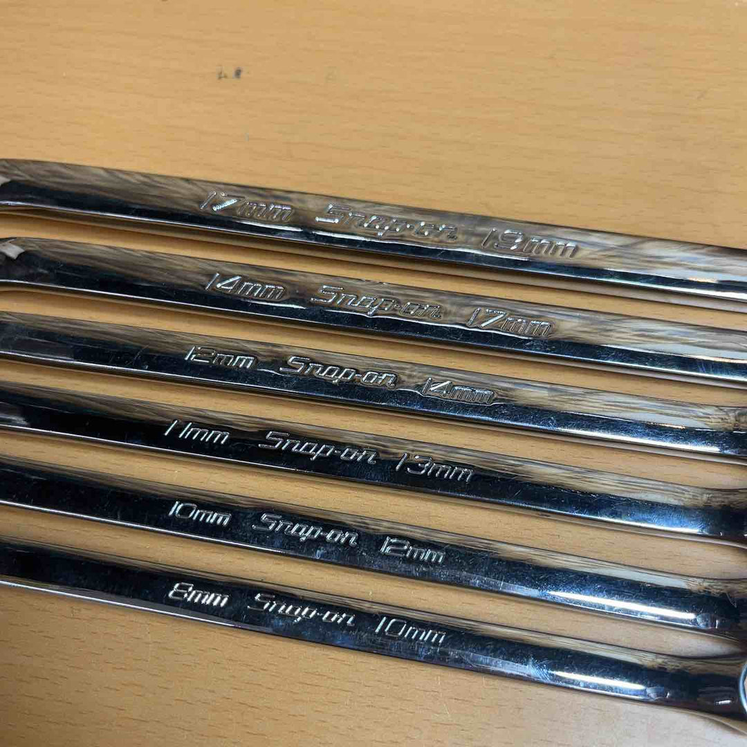 スナップオン(Snap-on) メガネレンチ  XBM810A /1012A/1113A/1214A/1417A/1719A 6点セット　【越谷店】